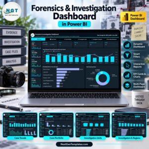 Forensics and Investigation Dashboard in Power BI