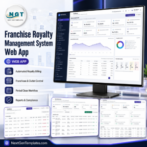 Franchise Royalty Management System Web App