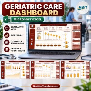 Geriatric Care Dashboard in Excel