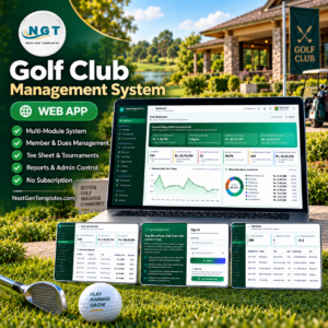golf club management system