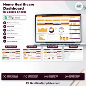 Home Healthcare Dashboard in Google Sheets