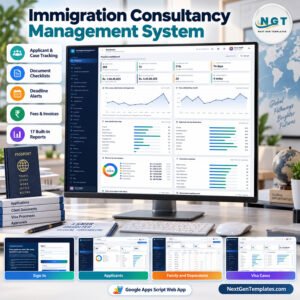 Immigration consultancy management system web app