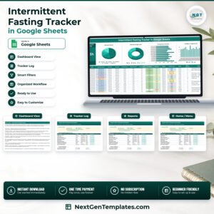 Intermittent Fasting Tracker in Google Sheets