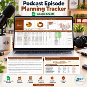 Podcast Episode Planning Tracker