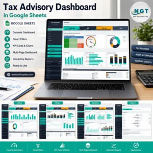 Tax Advisory Dashboard in Google Sheets