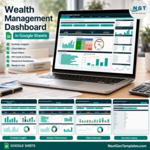 Wealth Management Dashboard in Google Sheets
