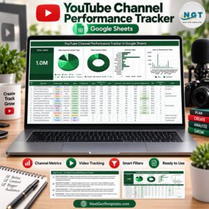 YouTube Channel Performance Tracker in Google Sheets