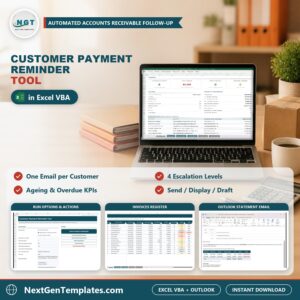 customer payment reminder tool in excel vba