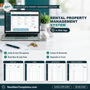 Rental Property Management System Web App